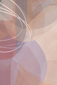 Curvas abstratas em rosa