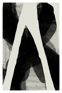 Forma abstrata arrojada de cartissi