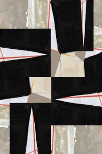 Abstrato geométrico arrojado de cartissi