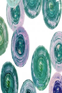 Oval concêntricos em espiral de cartissi