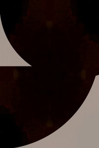 Formas abstratas escuras de cartissi