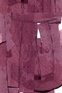 Camadas abstratas em vermelho intenso de cartissi