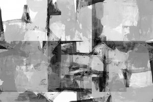 Abstrato dinâmico em tons de cinzento de cartissi
