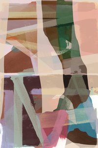 Camadas abstratas com tons terrosos de cartissi