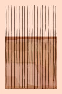 Linhas verticais abstratas em tons terrosos de cartissi