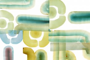 Formas abstratas fluidas de cartissi