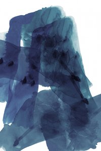 Abstrato em azul fluido de cartissi