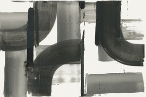 Abstrato em tons de cinza fluidos de cartissi