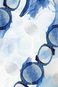 Círculos Indigo Fluidos de cartissi
