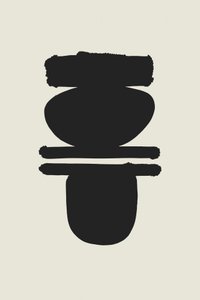Formas empilhadas minimalistas