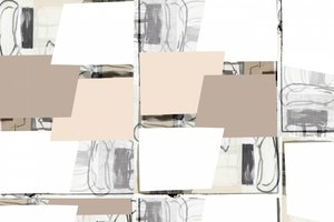 Camadas abstratas modernas de cartissi