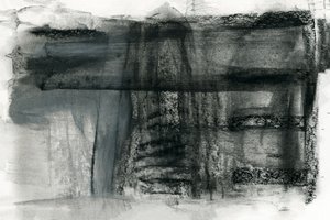 Textura abstrata monocromática de cartissi