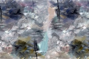 Fluxo abstrato em tons suaves de cartissi