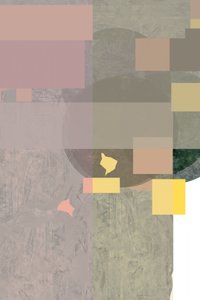 Camadas geométricas em tons suaves de cartissi