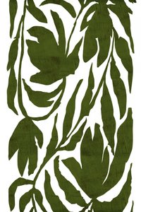 Padrão de folhagem verde-oliva de cartissi