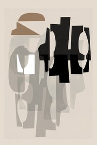 Camadas abstratas orgânicas de cartissi