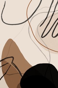 Formas abstratas orgânicas de cartissi