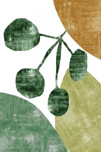 Formas orgânicas de folhas