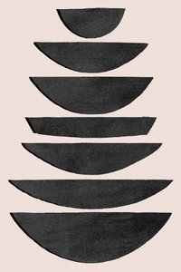 Formas orgânicas empilhadas de cartissi
