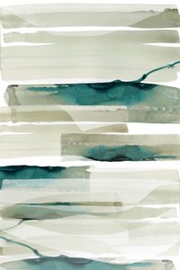 Camadas em azul-petróleo orgânico de cartissi