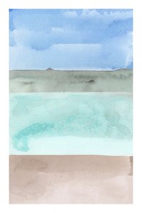 Céu, Mar e Areia Tranquilos de cartissi