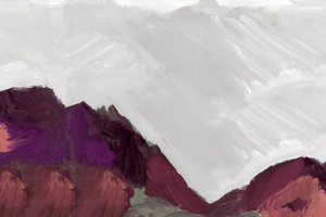 Picos das Montanhas Roxas de cartissi