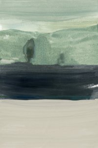 Paisagem abstrata serena de cartissi