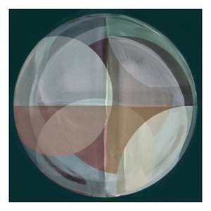 Esfera abstrata serena de cartissi