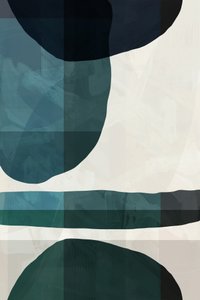 Formas azuis serenas de cartissi