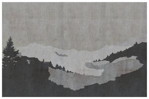 Névoa serena da montanha de cartissi