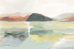 Reflexões serenas sobre a montanha de cartissi