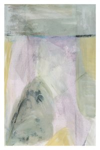 Abstrato em tons pastel serenos de cartissi