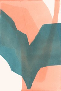 Formas em azul-petróleo suave de cartissi