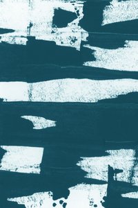 Traços abstratos em azul-petróleo de cartissi