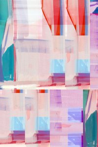 Blocos abstratos vibrantes de cartissi