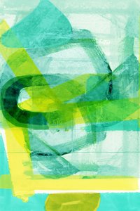 Pinceladas abstratas vibrantes de cartissi