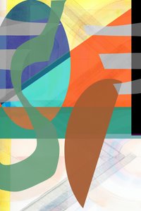 Formas abstratas vibrantes