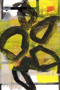 Gestos abstratos vibrantes de cartissi