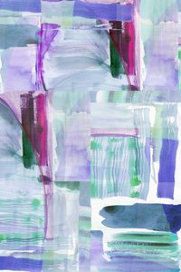 Pinceladas abstratas vibrantes