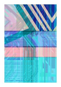 Geometria digital vibrante de cartissi