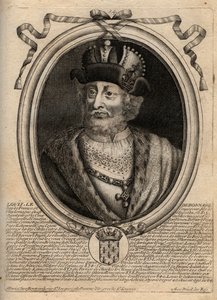 Retrato de Luís I o Pio (778-840), Rei de França - Luís I o 