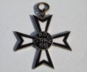 A cruz de Verdun Cross comemora a batalha de Verdun