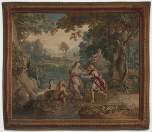 Apolo e Dafne de design by Charles de La Fosse; cartoon by Zeger Jacob van Helmont