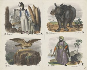 Cartas S, R, U pt T
Bilder A B C / Buch. / Prenten A B / Boek (título da série sobre o objecto) de firma Joseph Scholz