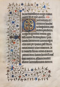 Livro de Horas (Uso de Paris): Inicial Decorada
