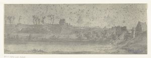 Vista de Maastricht, 1672
Fotografias de desenhos da invasão francesa dos Países Baixos em 1672 por Adam Frans van der Meulen guardadas na Manufacture des Gobelins (título da série)