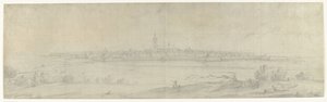Vista de Naarden, 1672
Fotografias de desenhos da invasão francesa da Holanda em 1672 por Adam Frans van der Meulen conservadas na Manufacture des Gobelins (título da série)