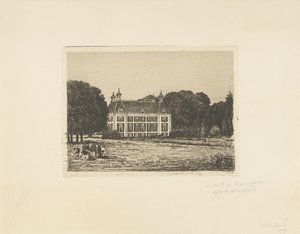 Propriedade de Waterland de jonkheer Barthold Willem Floris van Riemsdijk