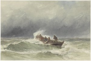 Resgate no mar de jonkheer Jacob Eduard van Heemskerck