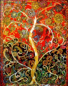 Árvore da vida, 2017 (técnica mista)